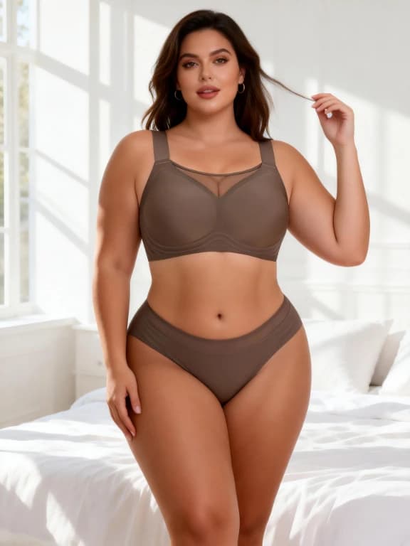 Soutien-gorge Grande Taille Sans Couture — Maintien Latéral 3